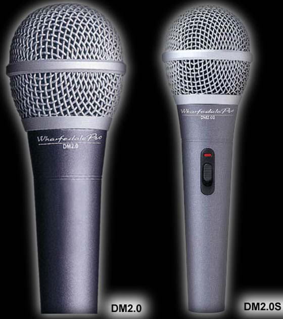 Wharfedale Pro DM 2.0 super cardioid unidirectional DJ microphone
